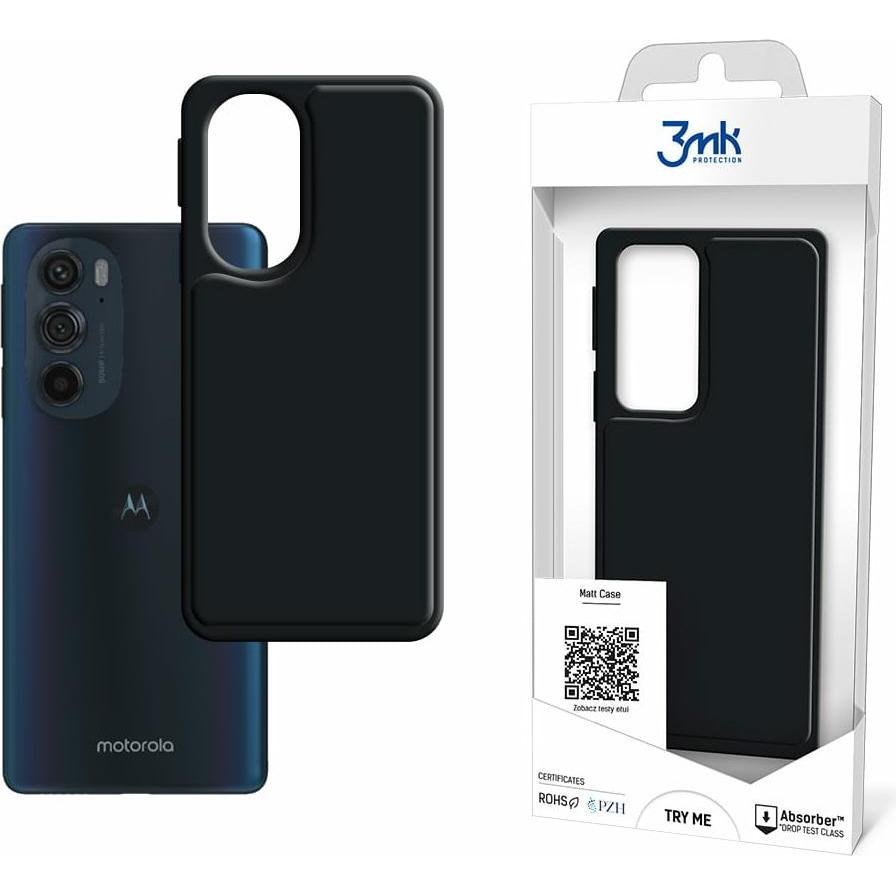 3MK matte case cover for Motorola Edge 30 Pro black (3M003713-0) buy cheap online (Motorola Moto Edge 30 Pro), Smartphon...