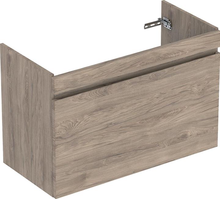 Geberit Renova Plan, armoire basse pour lavabo, avec 1 tiroir, 92,8x60 ...