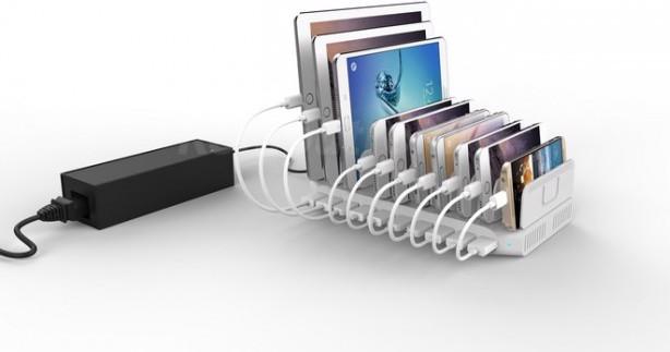 Actual product image Unitek Smart Charging Station (Docking port (proprietary), 10 Ports)
