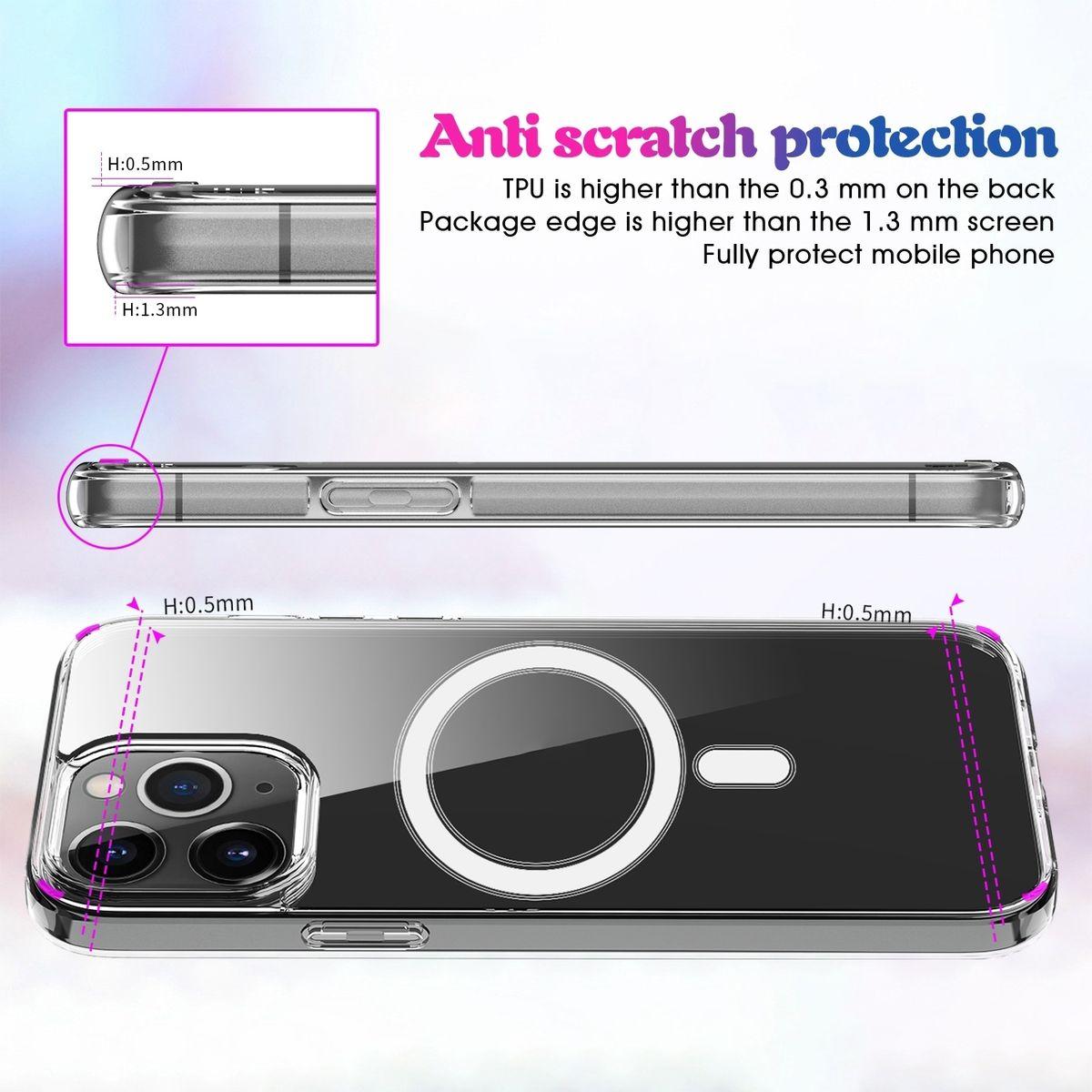 Thumbnail - König Design Hülle Handy Schutz MagSafe für Apple iPhone 15 Plus Pro Max Case Cover Etuis Neu (Apple iPhone 15 Pro Max),...