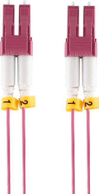 Produktbild LogiLink Extra dünnes OM4 LWL Patchkabel LC-LC Duplex, 2,0 m (2 m)