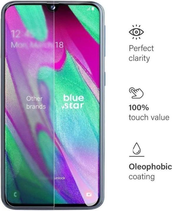 Produktbild BlueStar Tempered Glass (1 Stk., Samsung Galaxy A40)