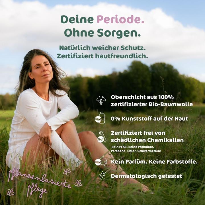 Produktbild Naty Bio-Damenbinden Normal 14 Stück (1x)