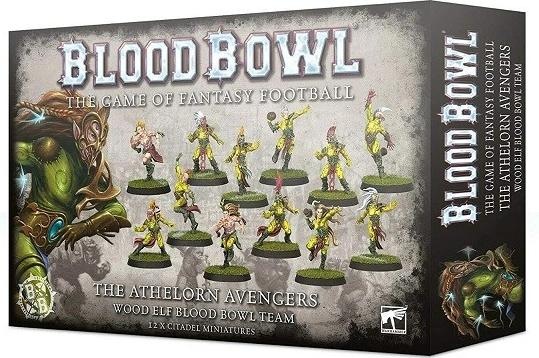 Actual product image Games Workshop Blood Bowl - The Athelorn Avengers - Wood Elf Blood Bowl Team (Plastic)