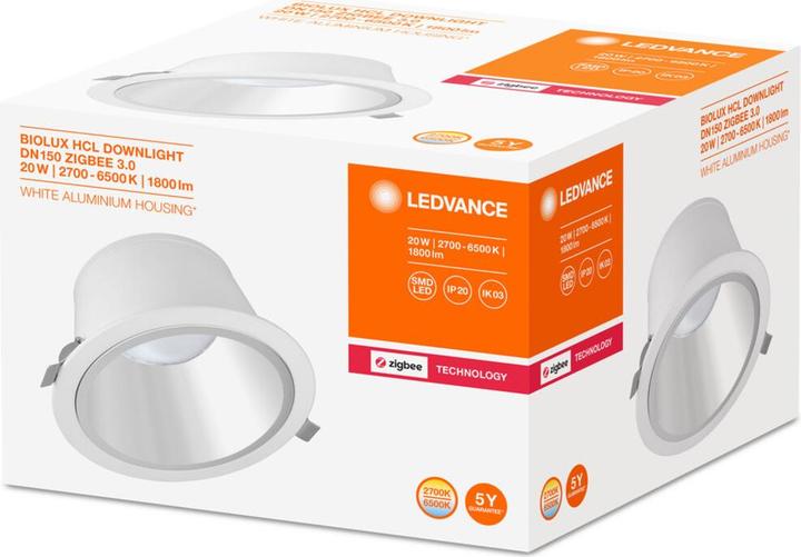 Image du produit Ledvance BIOLUX® HCL DL DN150 ZB 20W TW