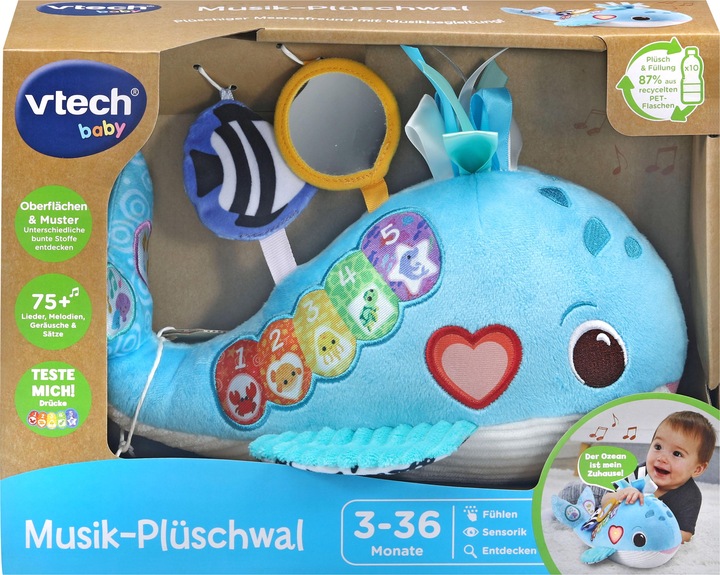 Image du produit VTech Hirondelle en peluche musicale (Allemand)