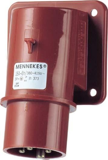 Produktbild Mennekes MEN 373 AufbaugerÃ¤testecker 4P 16A 400V