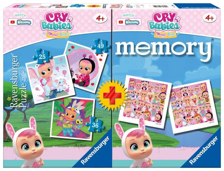 Immagine prodotto Ravensburger Multipack memory + 3 puzzle - Cry Babies