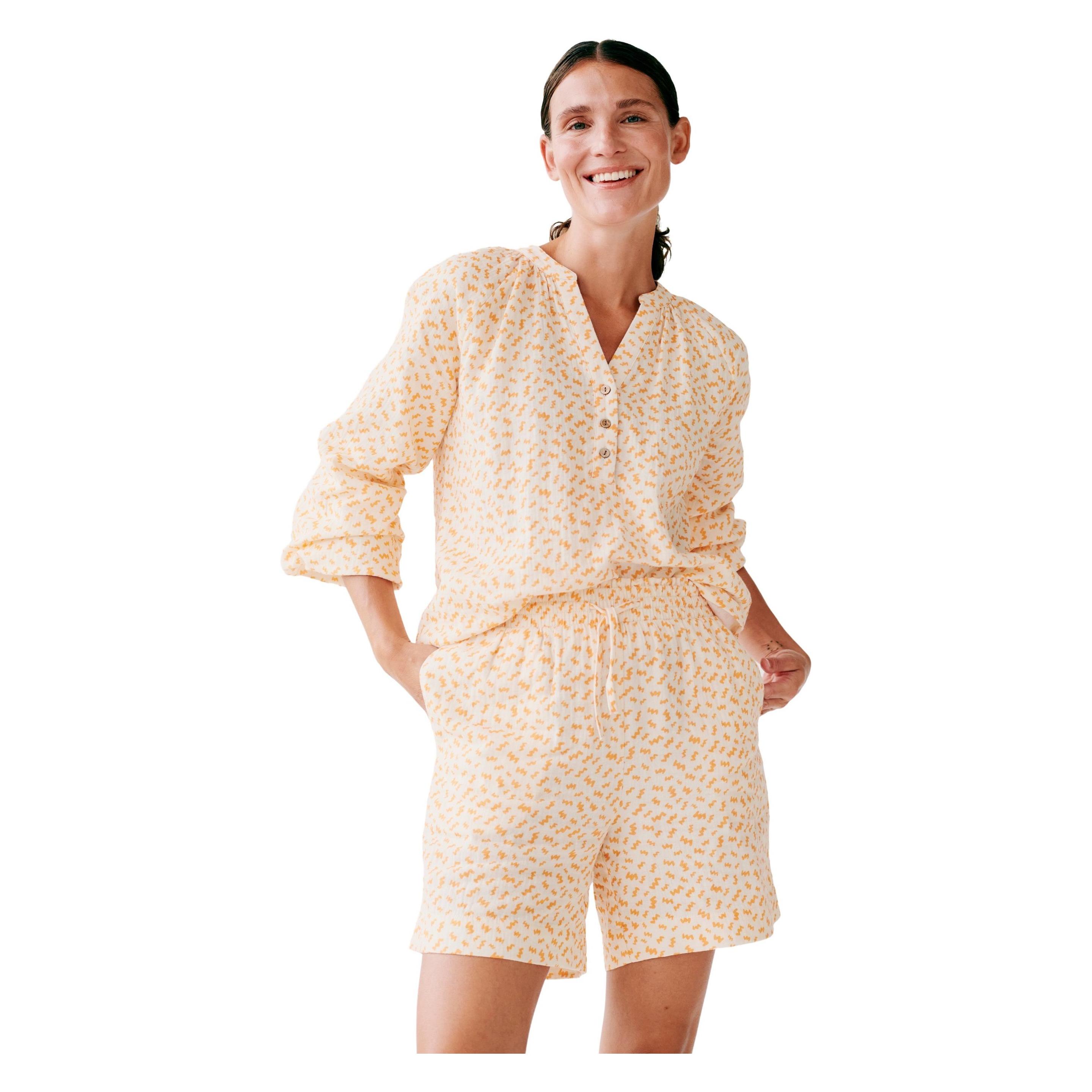 B.young, Damen, Blusen, Damenbluse Berlin, Braun, (36)
