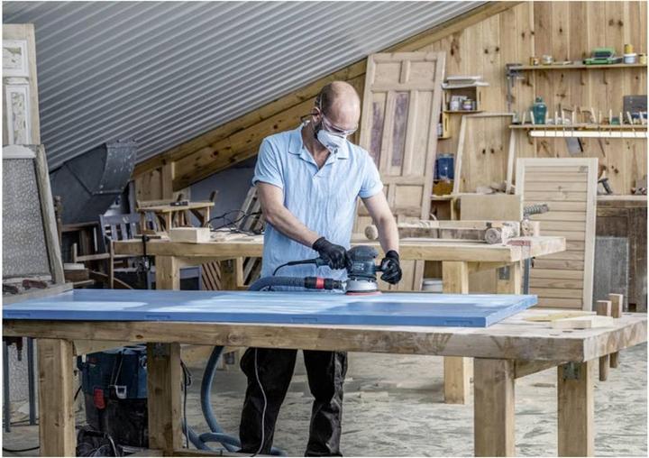 Image du produit Bosch Professional Zubehör Feuille abrasive pour ponceuse excentrique (120)