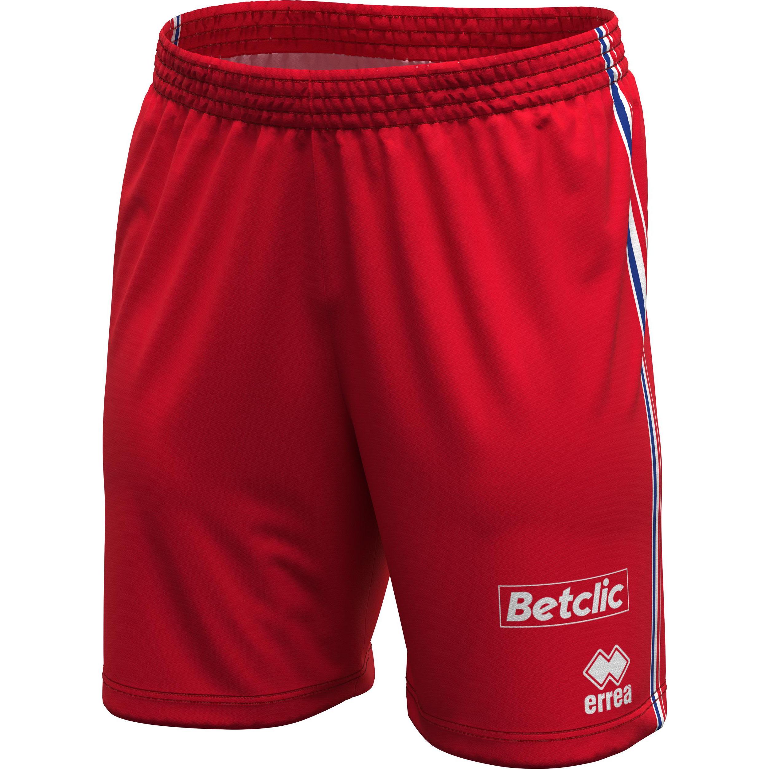 Thumbnail - Errea, Herren, Sporthose, volleyballshorts – französische nationalschaft 2023/23 (XL), Rot, XL