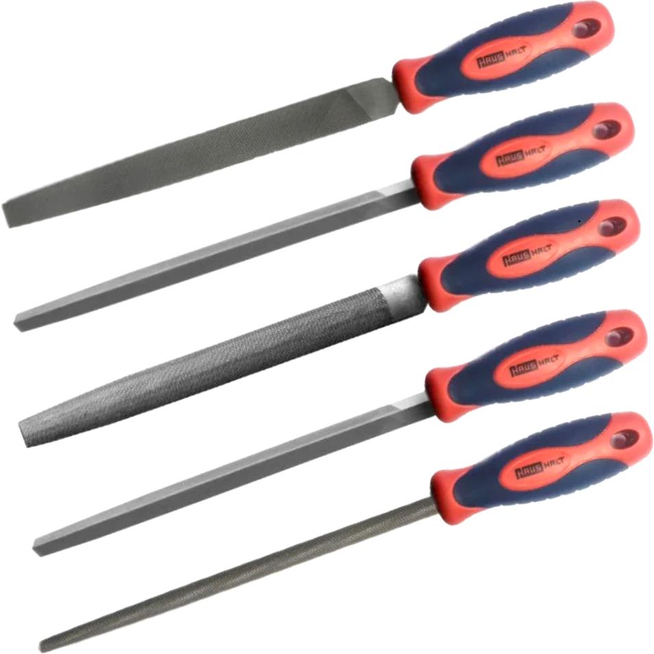 Haushalt, Raspel + Feile, METAL RASP SET 5 PCS 200MM (400 mm)