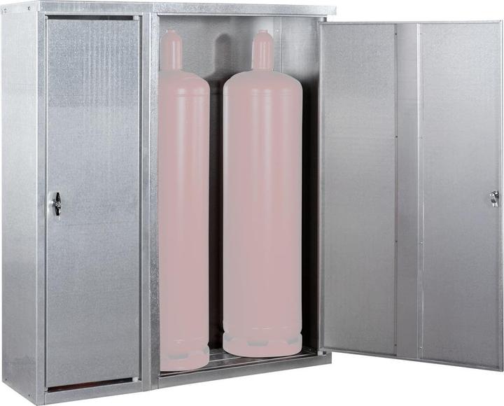 Actual product image Lacont Small gas cylinder cabinet K-GFS 21 (132 cm, 143.50 cm)