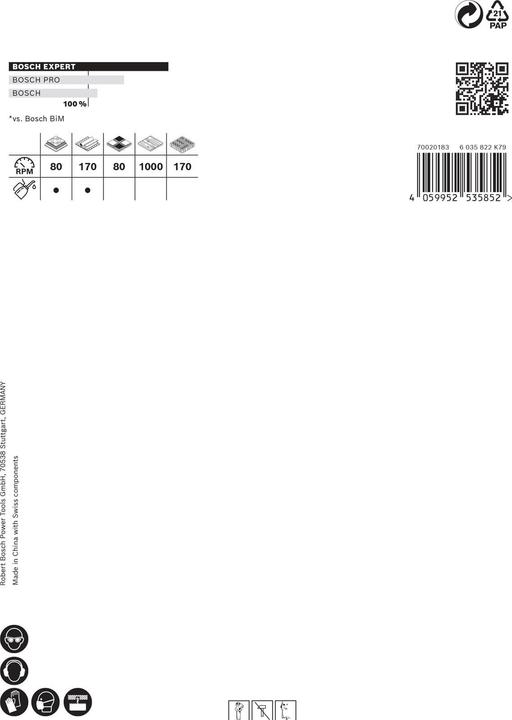 Image du produit Bosch Professional Zubehör Scie cloche Expert Tough Material (102 millimètres)