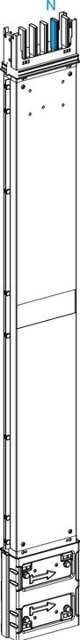 Actual product image Schneider Electric SE KSA250CM4AF KSA straight element Transport (Terminal strips)