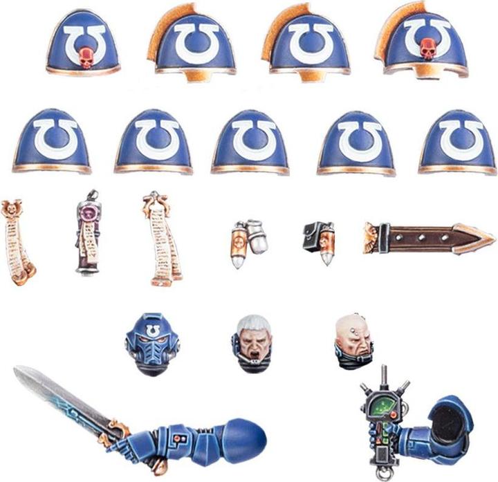 Actual product image Games Workshop Ultramarine Primaris Upgrades (Plastic)
