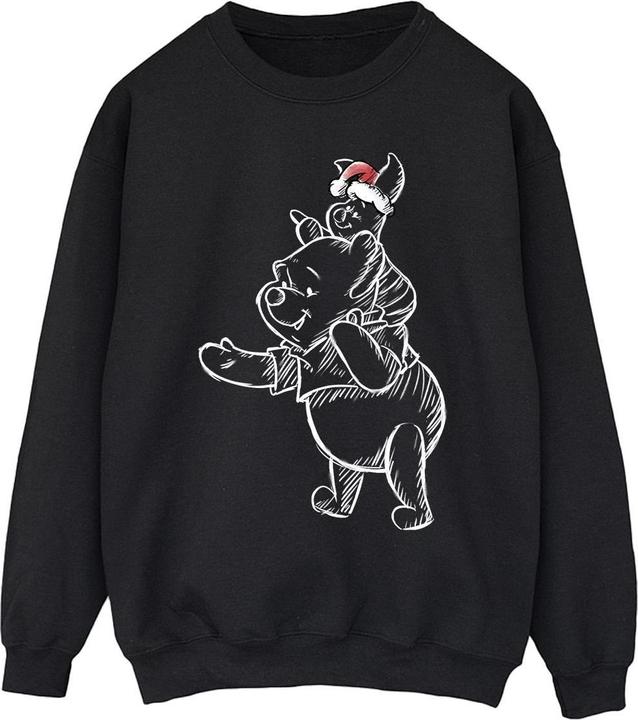 Immagine prodotto Disney Winnie The Pooh Piglet Christmas Felpa Uomo (L)