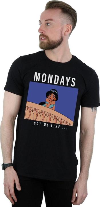 Produktbild Disney Princess Jasmine Mondays Got Me Like TShirt (4XL)