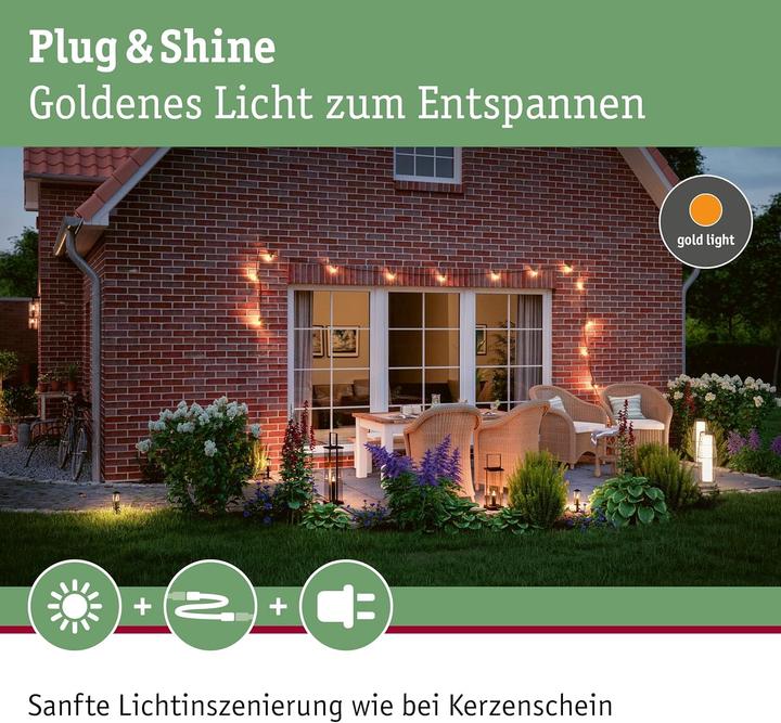 Produktbild Paulmann Outdoor Plug & Shine Classic (140 lm, E14, IP44)