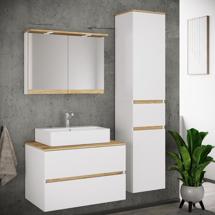 Produktbild VCM Badmöbel-Set mit Waschbecken Cosila-A 80