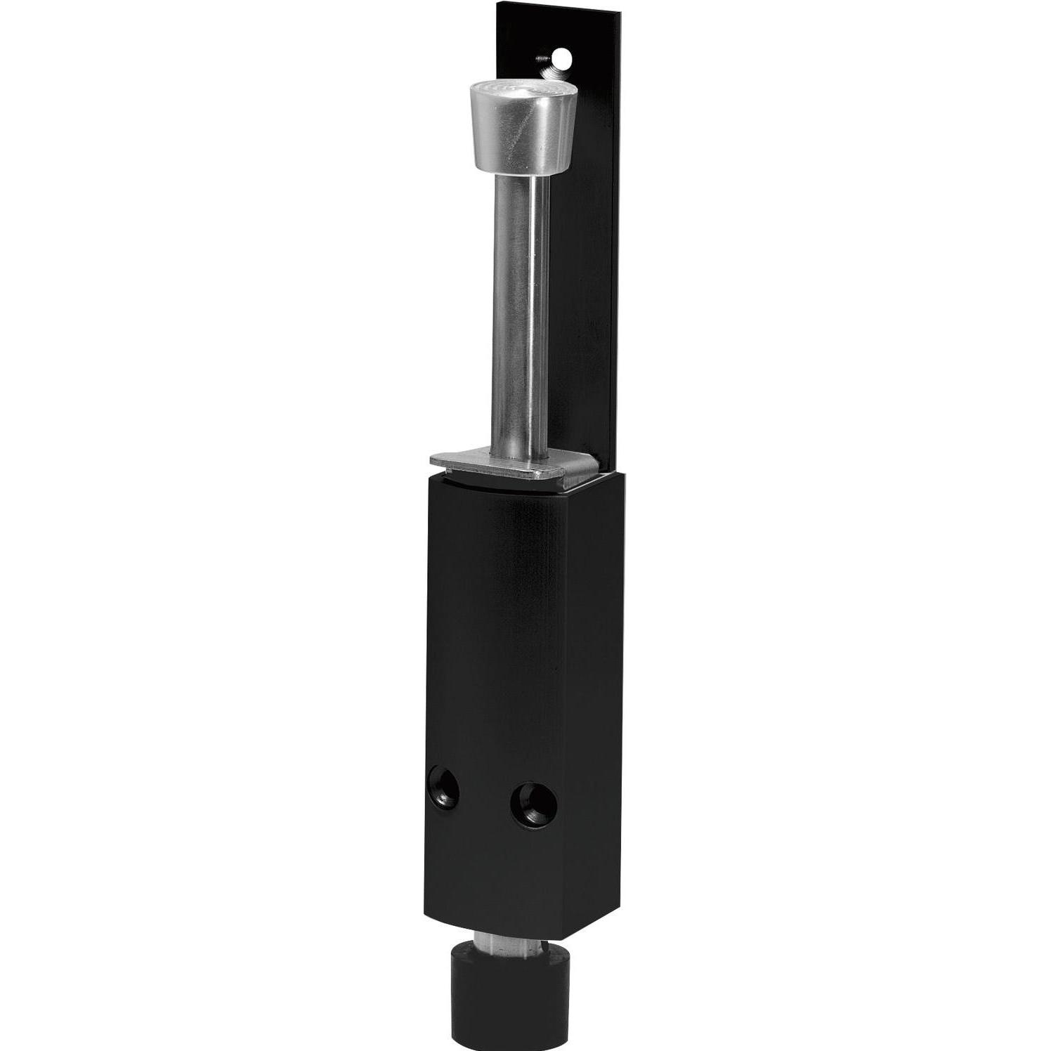 Kws, Türstopper, Türfeststeller 1226 Hub 120 mm, 35 x 357 mm, Alu schwarz matt RAL9005 (1 Stück)