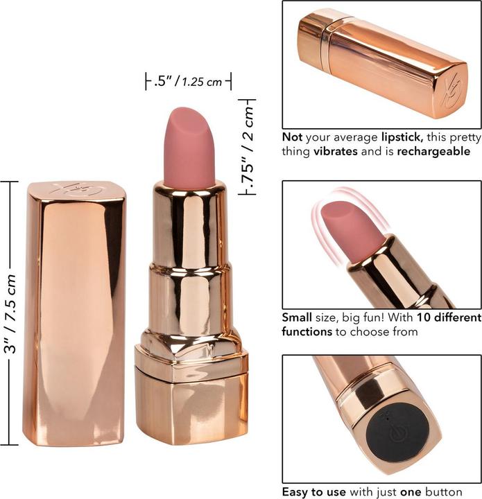 Image du produit CalExotics Hide & Play Rouge à lèvres Recharge-Pink (Nude)