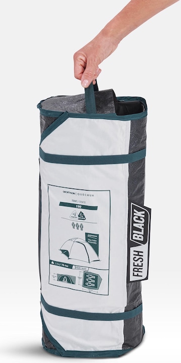 Immagine prodotto Quechua MH100 (Tenda a cupola, 4.10 kg, 3 persone)