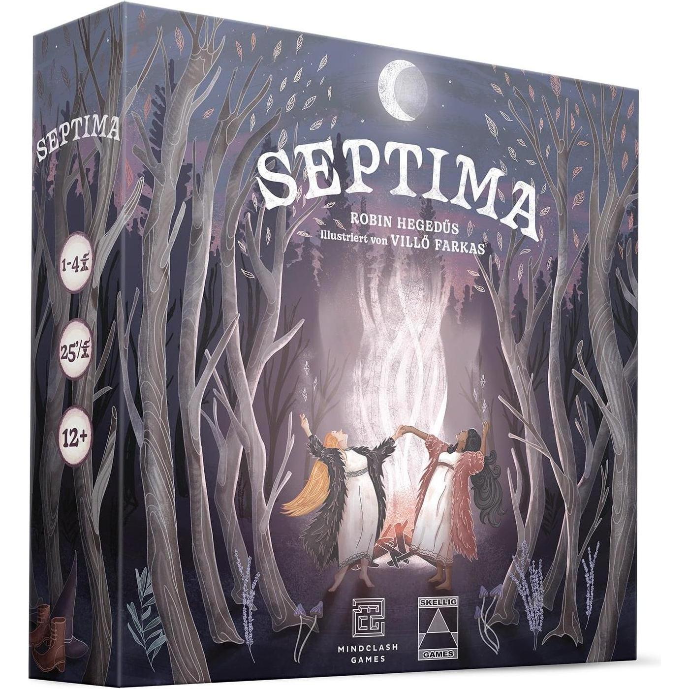 Skellig Games SKED0027 - Septima, Brettspiel, für 1-4 Spieler, ab 12 Jahren (DE-Ausgabe) (Deutsch)