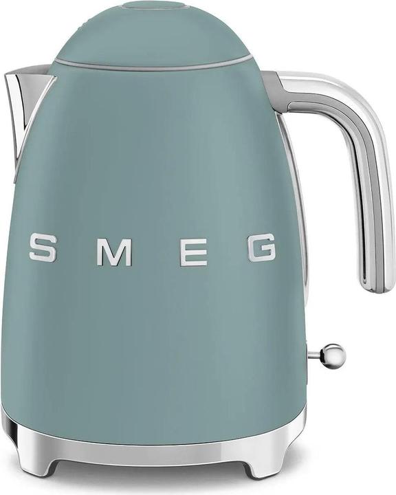 Actual product image Smeg KLF03EGMEU Kettle Emerald Green, 50s Style Aesthetics (1.70 l, EU plug)