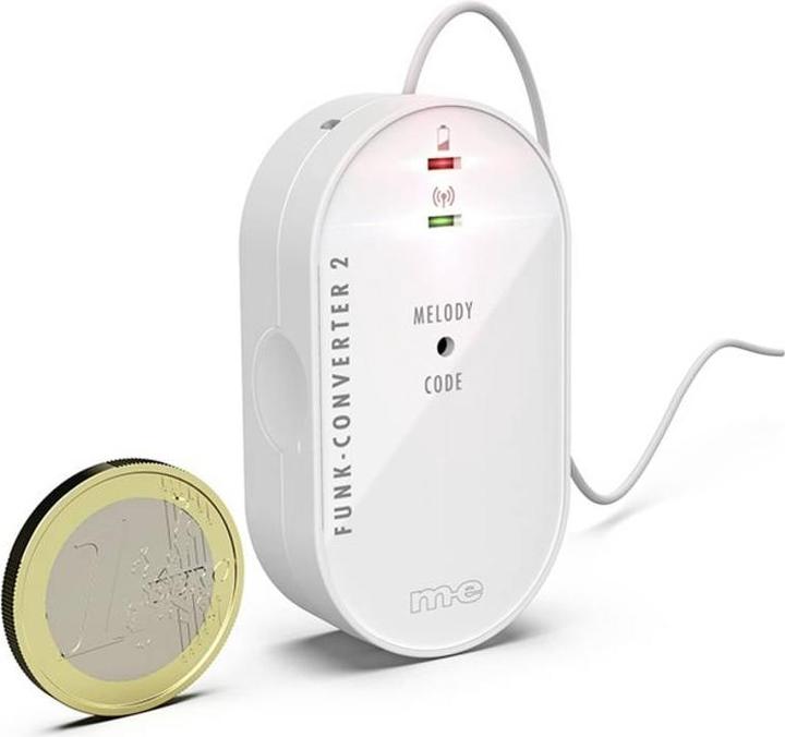 Actual product image M-E ME BELL-555 TX - Wire-to-wire converter for radio doorbell system