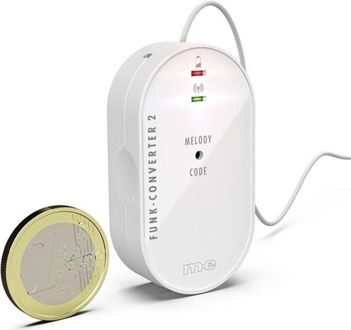 Produktbild M-E ME BELL-555 TX - Draht-Funk-Konverter für Funk-Tuerglocken-System