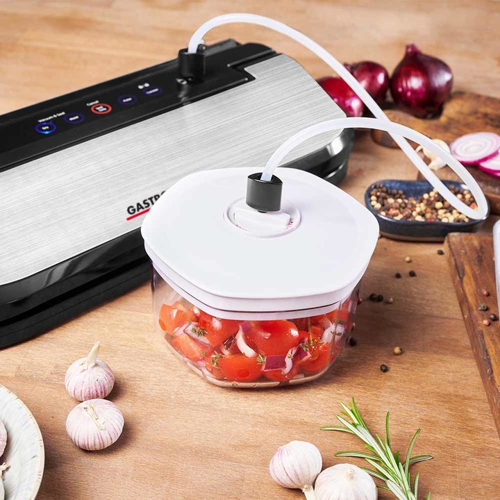 Produktbild Gastroback Vakuumiergerät BASIC 46009 Schwarz/Silber