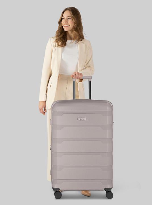 Image du produit D&N South Dakota 4 Rollen Trolley L 76 cm mit Dehnfalte (95 l)