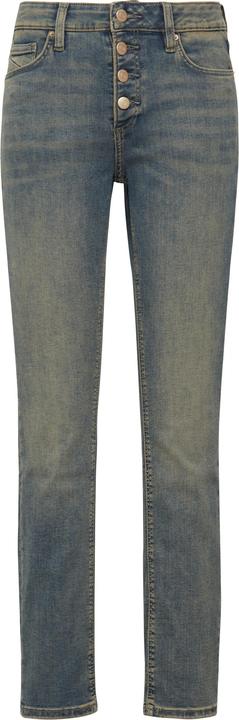 S.Oliver Jeans-Hose Jeans Catie / Slim Fit / Mid Rise / Slim Leg / Knopfleiste