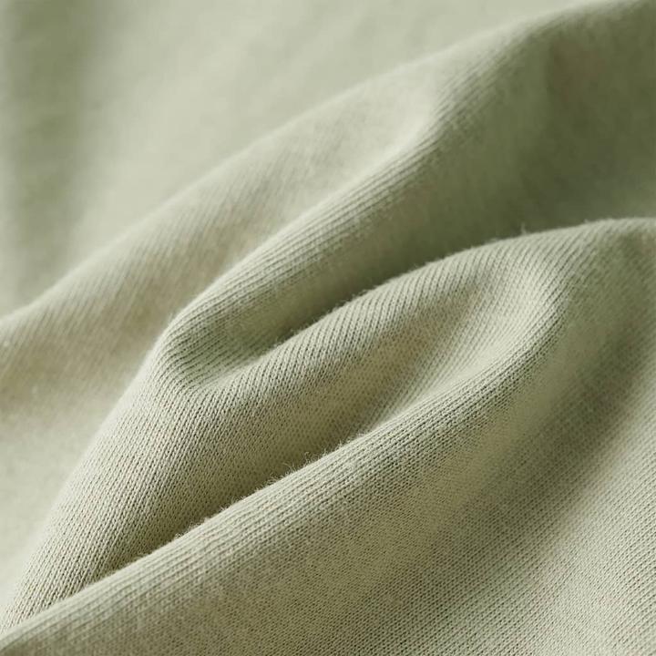 Image du produit vidaXL T-shirt enfant kaki clair 116,Matière : 100 (116)