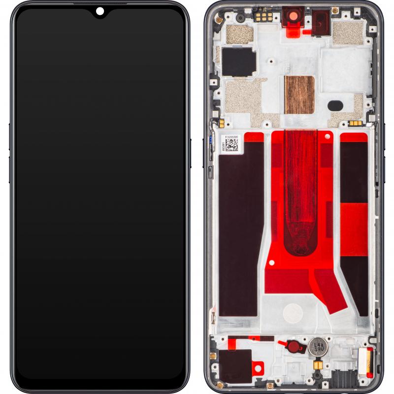 OPPO Display Unit für Find X2 Lite / Reno3 5G, Moonlight Schwarz (Display, Oppo Find X2 Lite), Mobil
