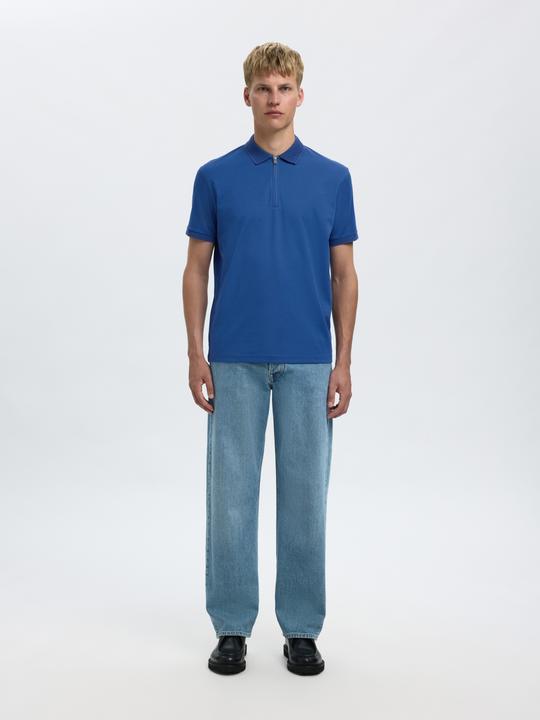 Image du produit Selected Homme Slhfave Zip Ss Polo Noos (XL)