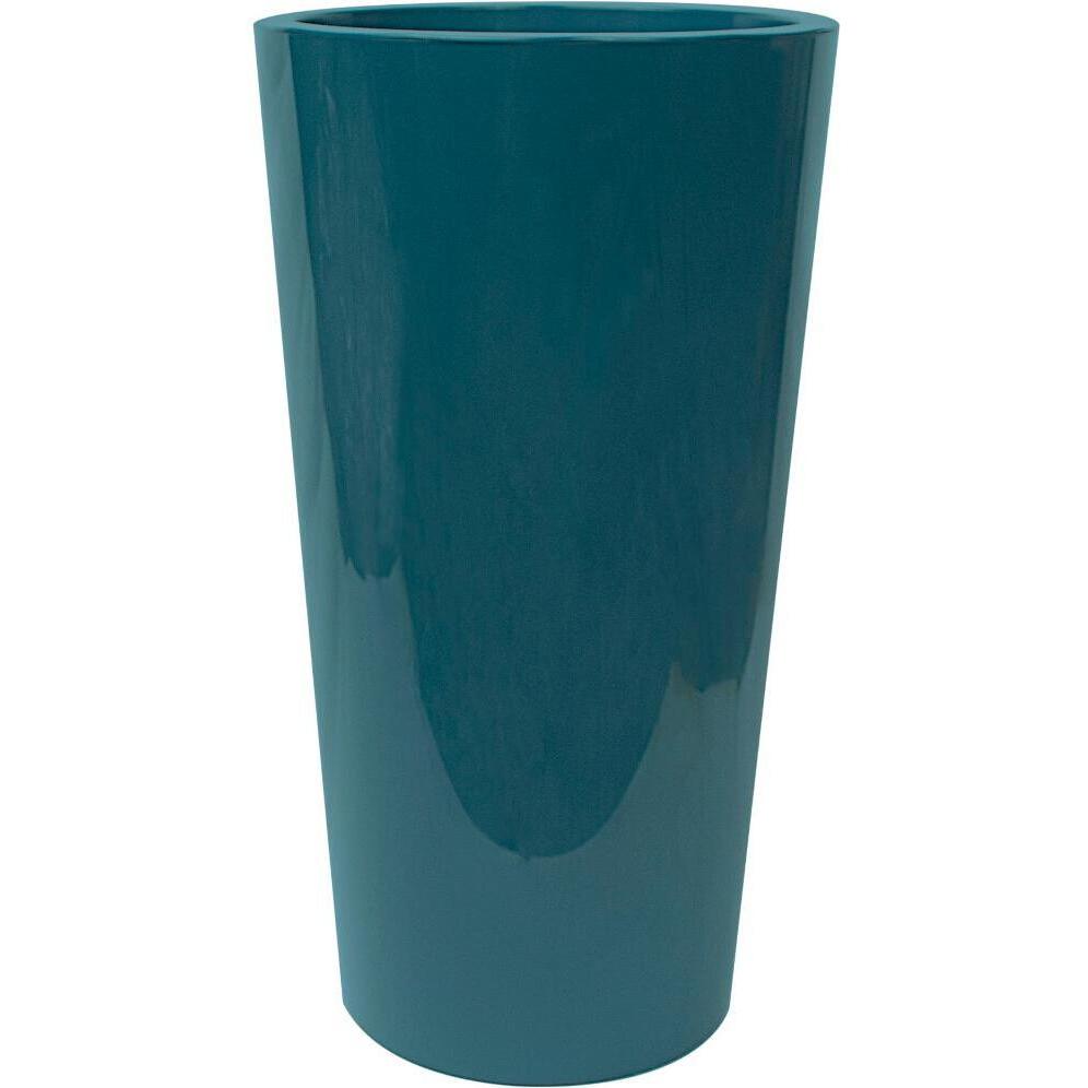 Euro3plast, Blumentopf, Pflanztopf TUIT Ø 33 cm oceano blau (33.50 cm)