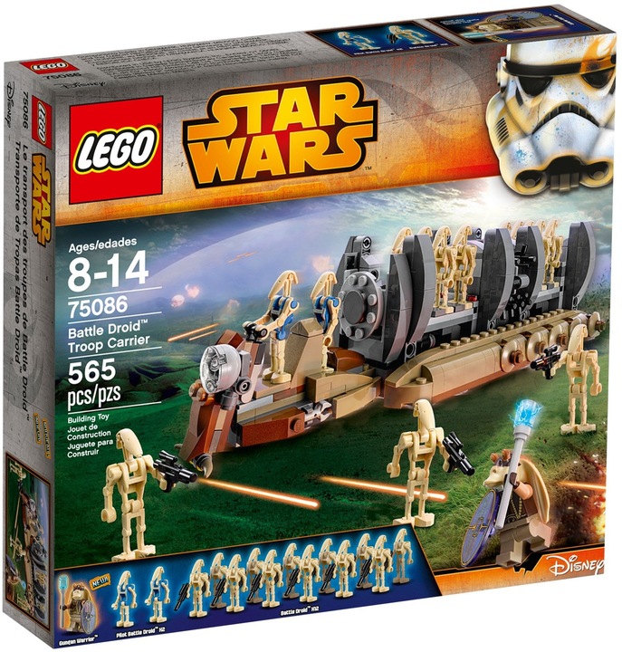 Immagine prodotto LEGO Veicolo da trasporto per truppe di droidi da battaglia (75086, LEGO Star Wars)