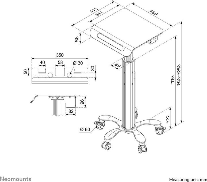 Image du produit Neomounts Carton pour ordinateur portable mobile