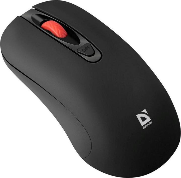 Actual product image Defender Mysz Nexus Ms-195 Rf Silent Czarna (Wireless)