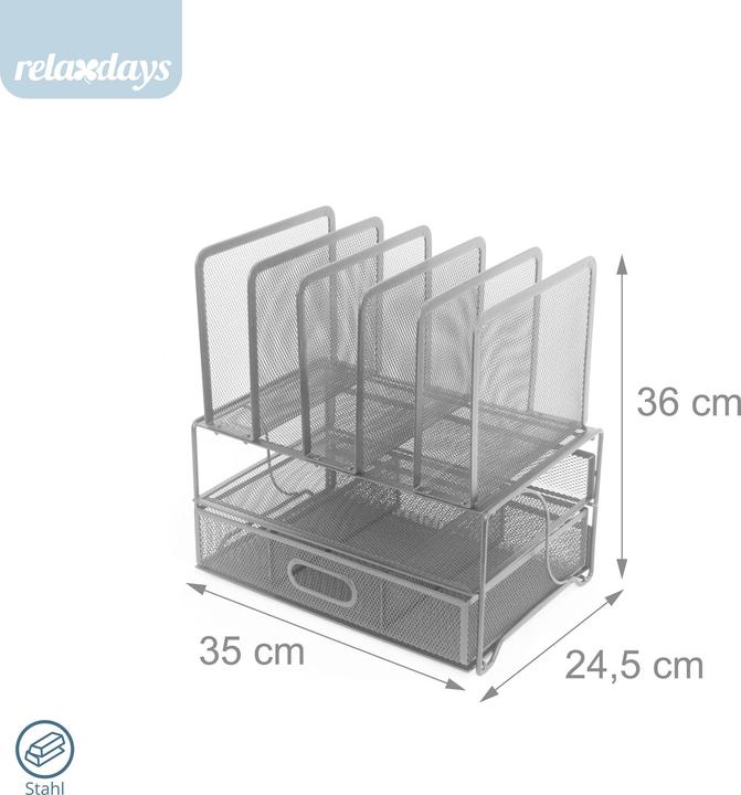 Produktbild Relaxdays Schreibtisch Organizer