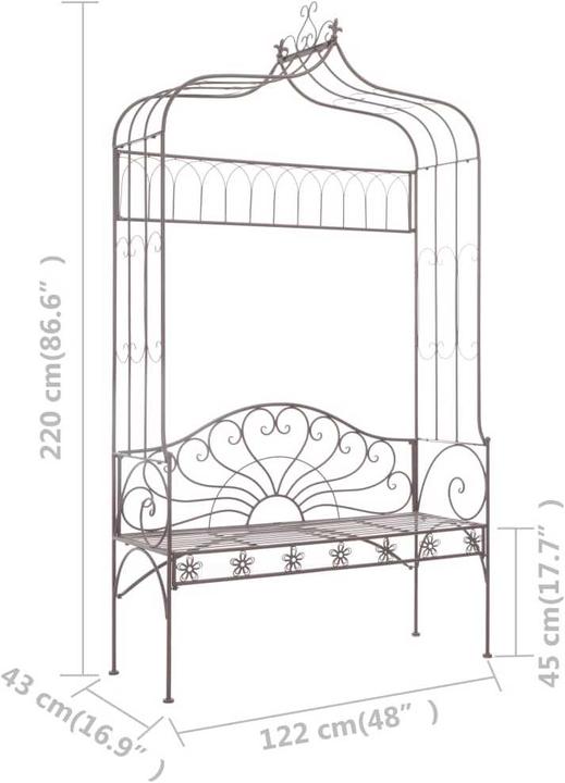 Actual product image vidaXL Gartenbank