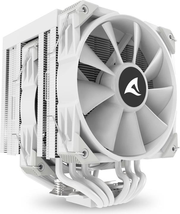 Produktbild Sharkoon A60 RGB White Air Cooler (159 mm)