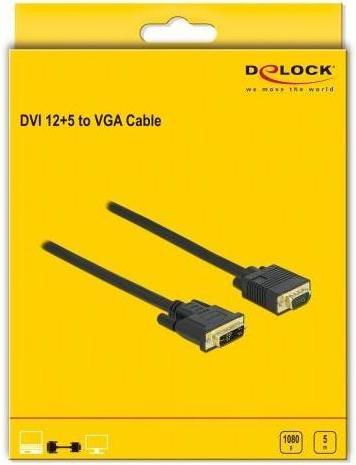 Image du produit Delock Dvi - VGA (5 m)