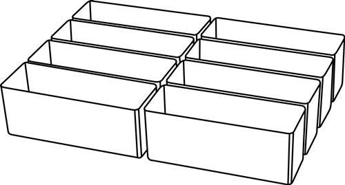 Produktbild Raaco Facheinsatz 55 8xA9-2