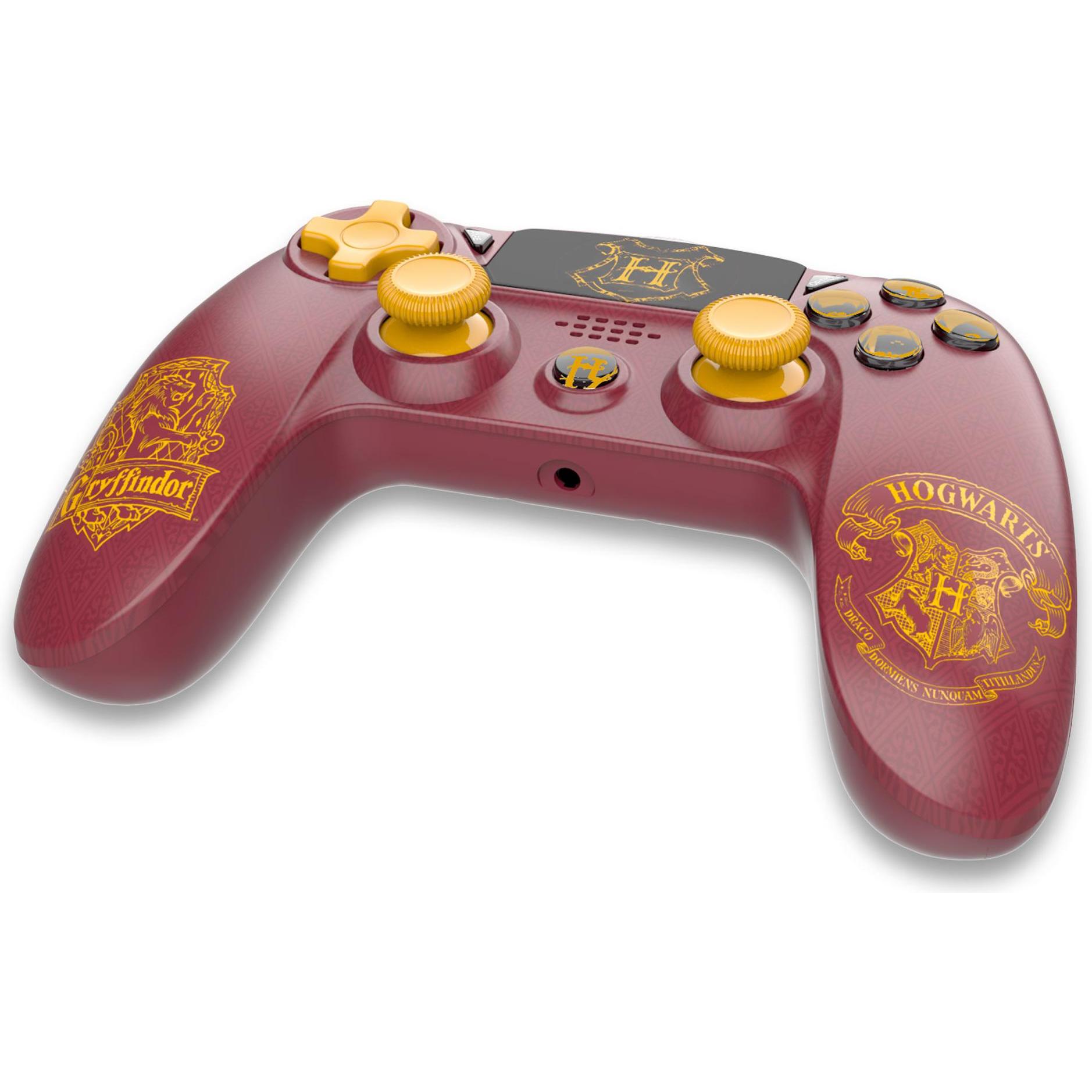 Thumbnail - Trade Invaders Harry Potter - Wireless controller - Gryffindor (PS4), Gaming Controller, Mehrfarbig
