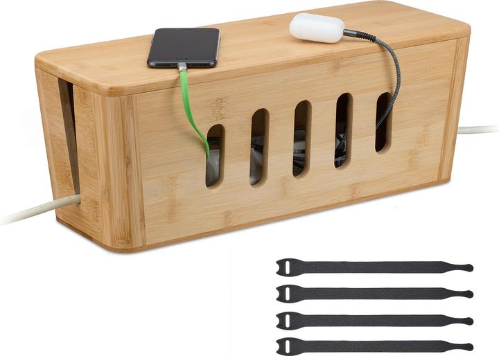 Actual product image Relaxdays Cable box