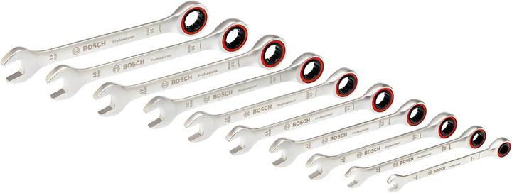 Produktbild Bosch Professional Ring-Maulschlüssel (19 mm, 12 mm, 14 mm, 16 mm, 10  mm, 18 mm, 17 mm, 11 mm, 15 mm, 8 mm, 9 mm, 13 mm)