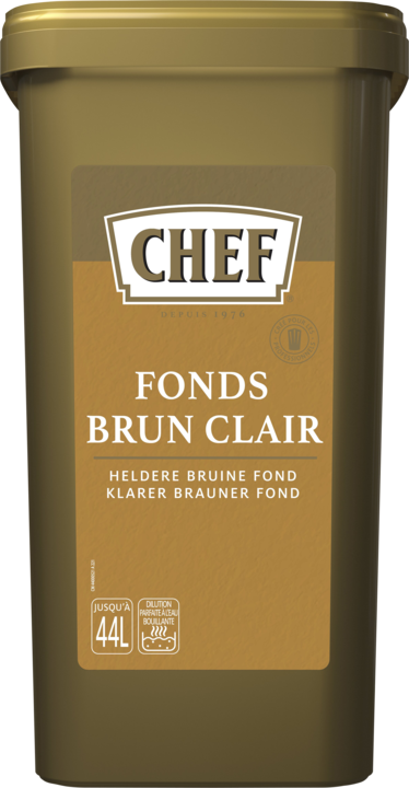 Image du produit Chef Fond brun clair